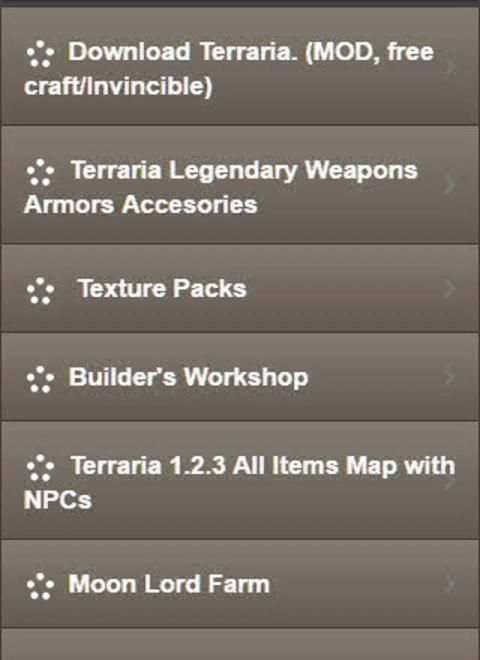 Mods for Terraria скриншот 1