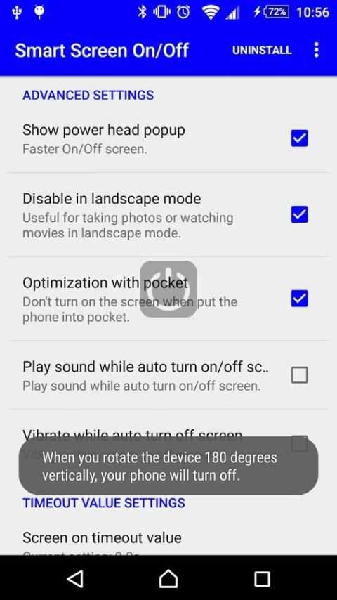Smart Screen On Off Pro स्क्रीनशॉट 3