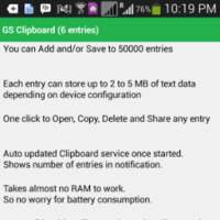 GS Clipboard on 9Apps