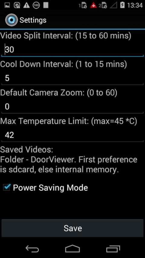 DoorViewer Security Camera скриншот 2