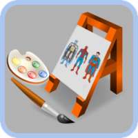 Coloring Cartoon Games on 9Apps