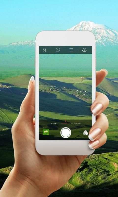 Camera with style of iOS 9 screenshot 5