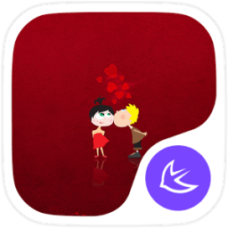 Travel with lover APUS theme आइकन