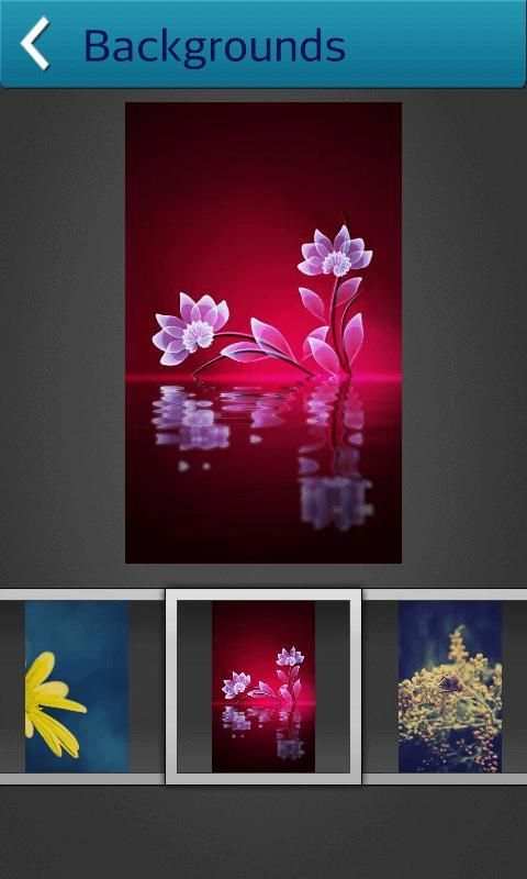 Flower Clock live Wallpaper screenshot 5