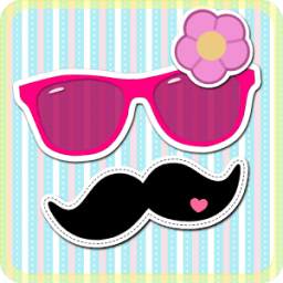 Cute Photo Editor -Cam Sticker أيقونة