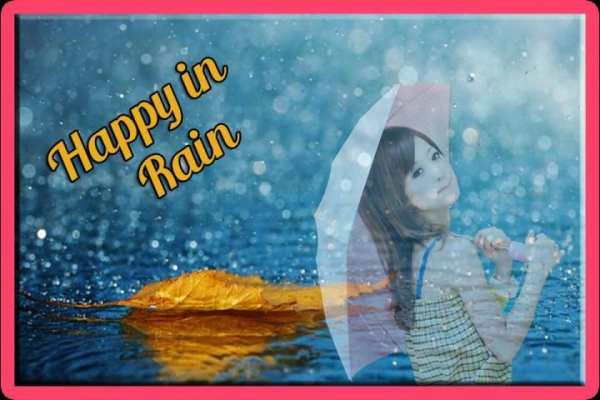 Rain Photo Frame स्क्रीनशॉट 2