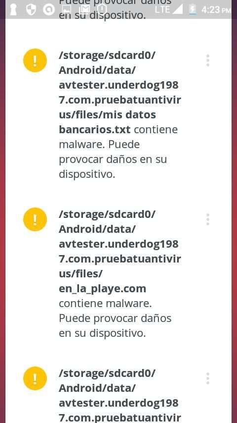 Prueba tu Antivirus screenshot 1