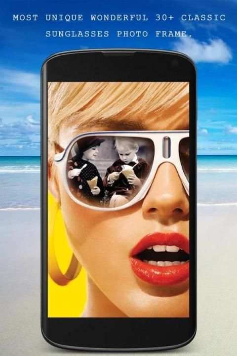 Sunglasses Photo Frame 8 تصوير الشاشة