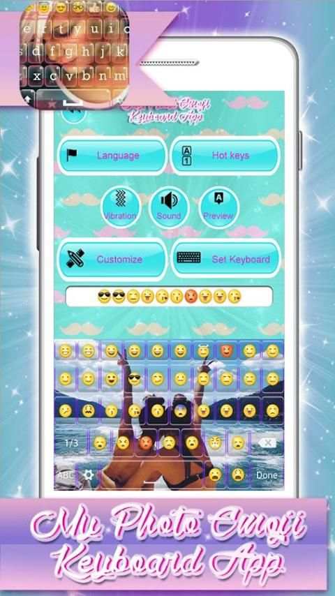 Keyboard foto dengan emoji screenshot 5