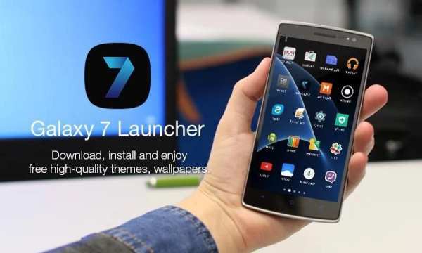 GL S7 Launcher & Theme 4 تصوير الشاشة