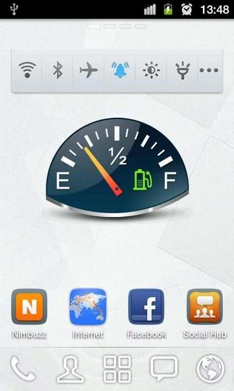 Gauge Battery Widget screenshot 3