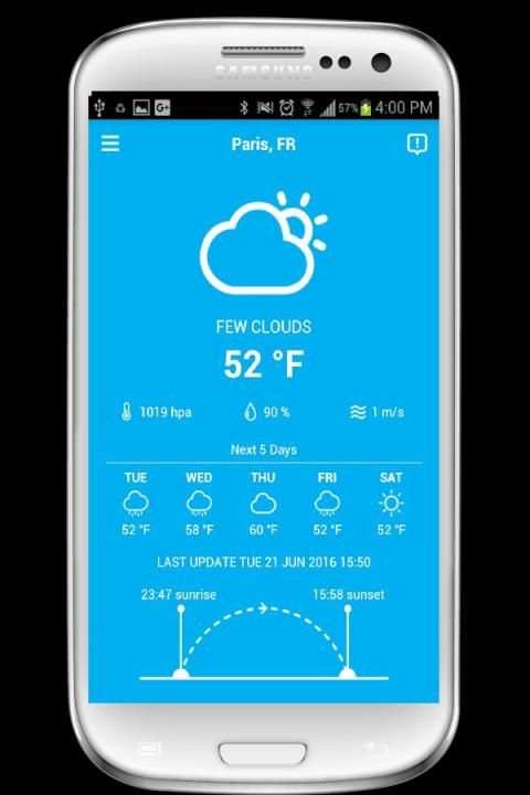 Weather Forecast App स्क्रीनशॉट 6