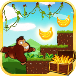 Jungle Monkey running icon