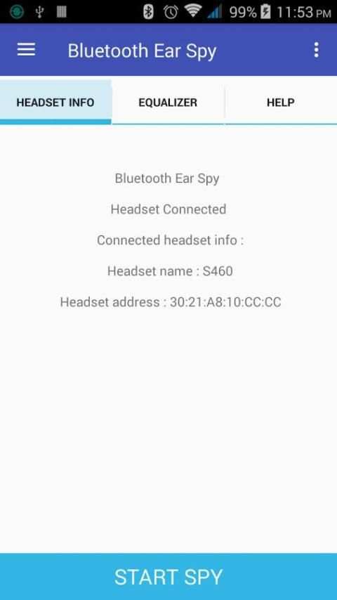 Bluetooth Ear Spy (2016) स्क्रीनशॉट 3