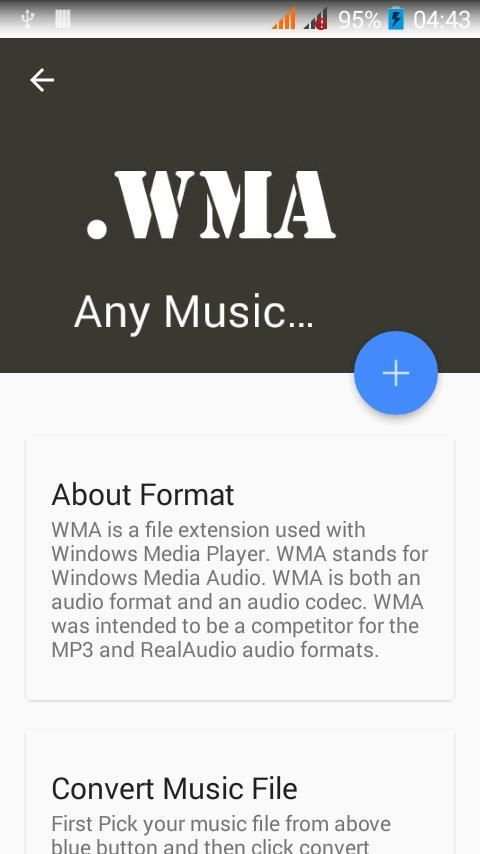 Music Format Converter 7 تصوير الشاشة