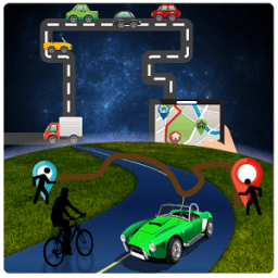 Driving Route Finder आइकन