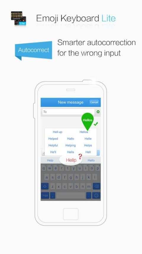 Emoji Keyboard Lite Kika Free screenshot 1