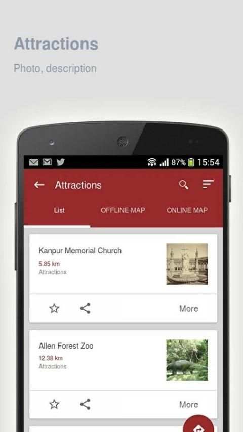 Kanpur: Offline travel guide screenshot 3