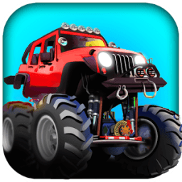 Monster Car:Crazy Stunt Racing أيقونة