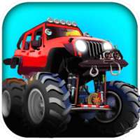 Monster Car:Crazy Stunt Racing
