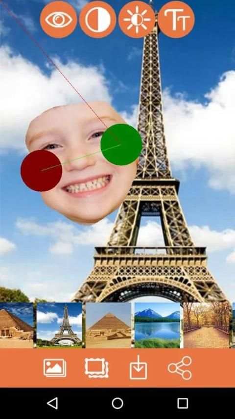 Photo Cut Paste-Editor 4 تصوير الشاشة