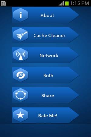 Cache cleaner + Network Refresh screenshot 5