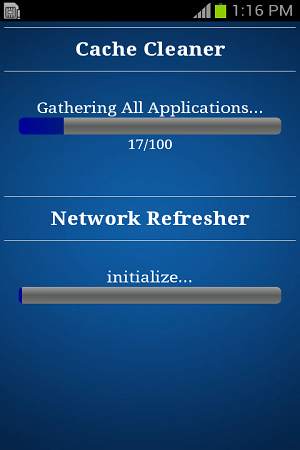 Cache cleaner + Network Refresh screenshot 4