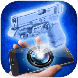 Holograms Guns Fire Simulator أيقونة