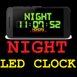 Multicolor Night LED Clock icon