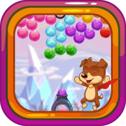 Bubble Shooting : Super Dog أيقونة