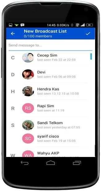 Laksana Messenger screenshot 4