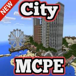 Deep Ocean City map for MCPE