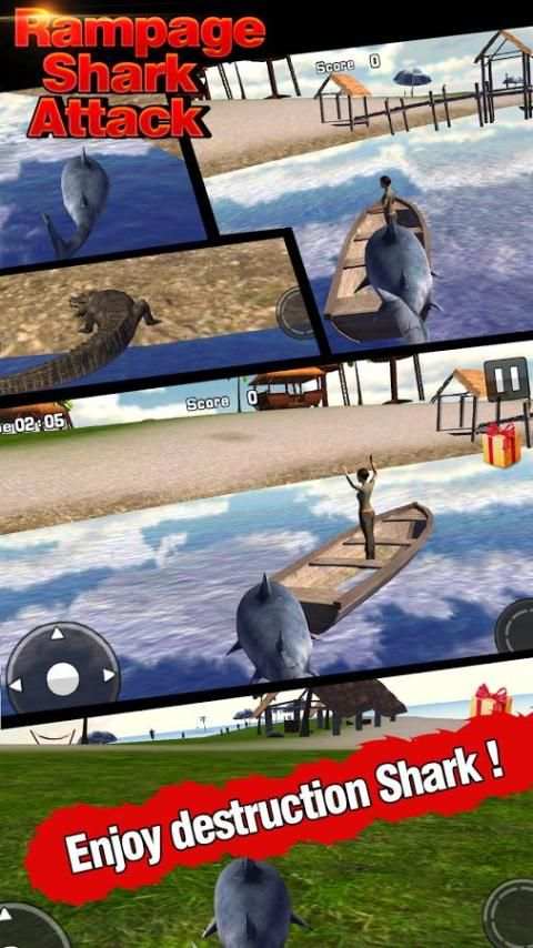 Rampage Shark Attack screenshot 2