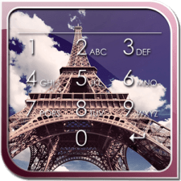 ikon Paris Layar Kunci