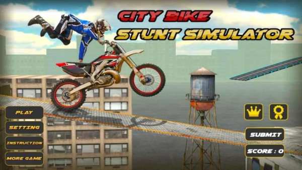 City Bike Stunt Simulator screenshot 5