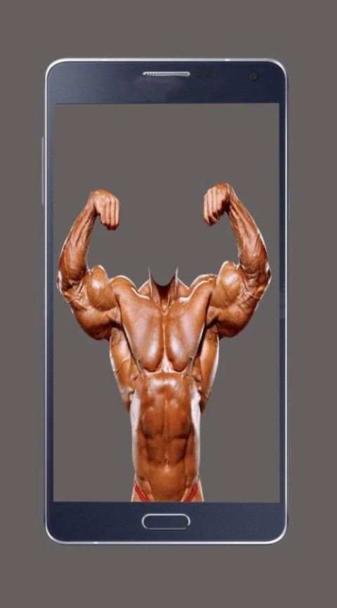 Man Body Builder Photo Maker 1 تصوير الشاشة