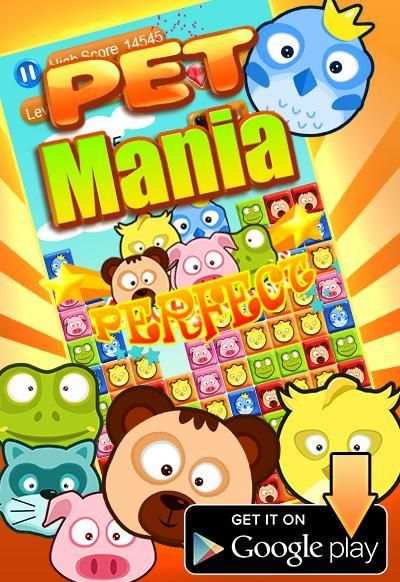 Pet Crush Mania screenshot 3