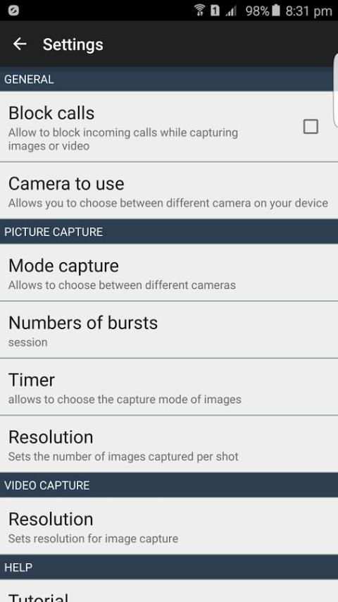 Hidden Camera Secret Recorder screenshot 1