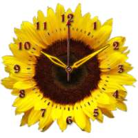 Sunflower Clock