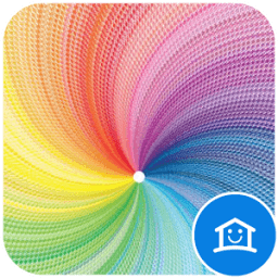 Simple Color Line Theme أيقونة