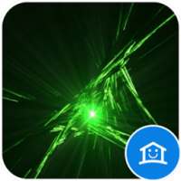 The Bright Green Glow Theme on 9Apps