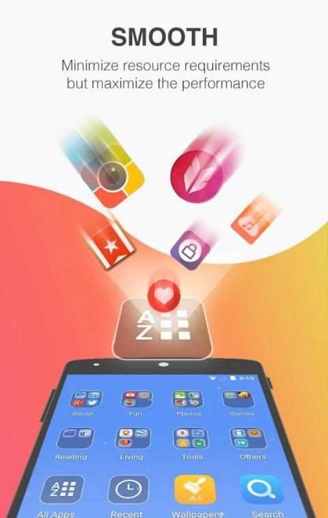 A+ Launcher - Cerdas & Bergaya screenshot 4