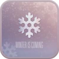 WINTER go launcher theme