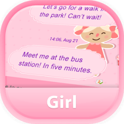 ikon GO SMS Pro Gadis