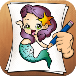 ikon Learn To Draw Little Mermaids