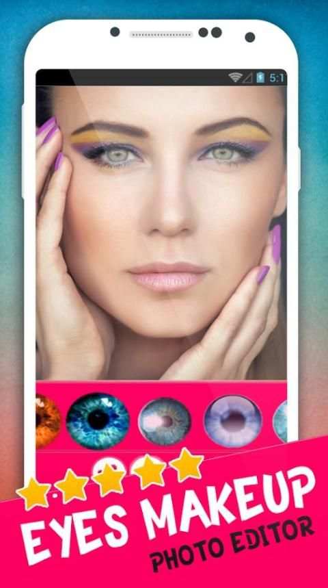 Eyes Makeup Photo Editor screenshot 1