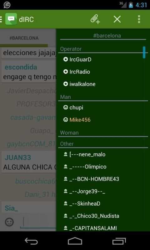 dIRC screenshot 4