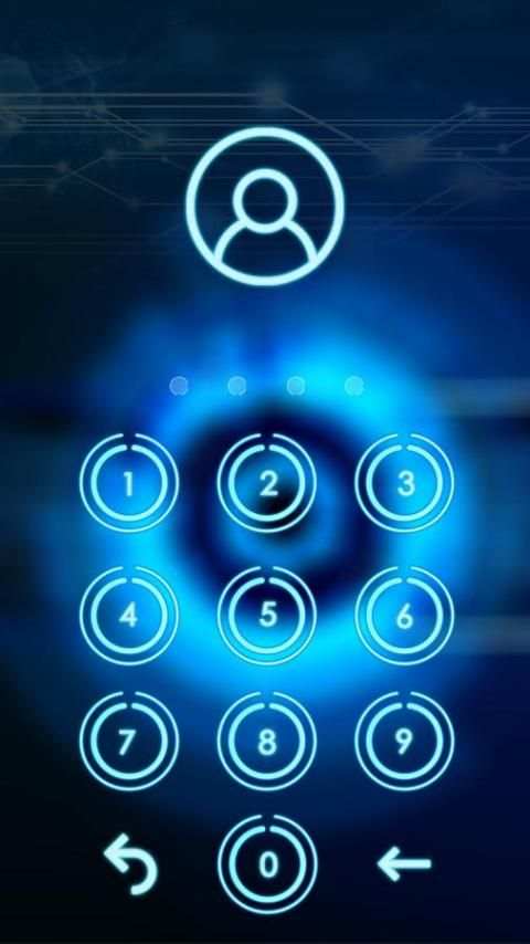 Techonology CM Locker Theme स्क्रीनशॉट 2