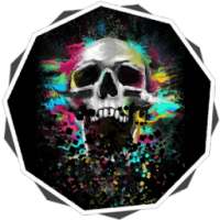 Color Skull Theme on 9Apps