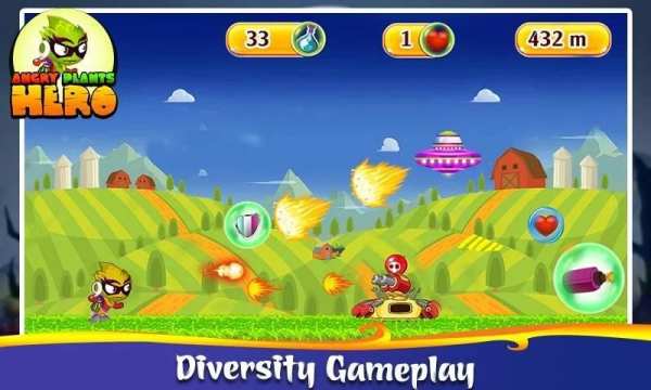 Angry Plants Hero स्क्रीनशॉट 4
